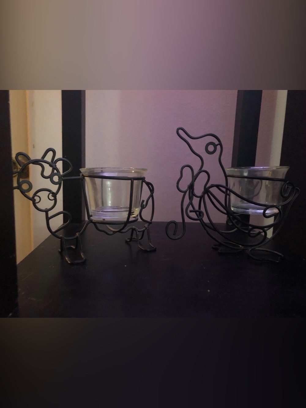 Metal Animal Candle Tealight Holders
